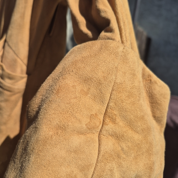 Women's Tan Coat - Picture 10 of 10